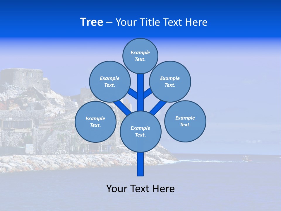 Travel Harbour Formation PowerPoint Template
