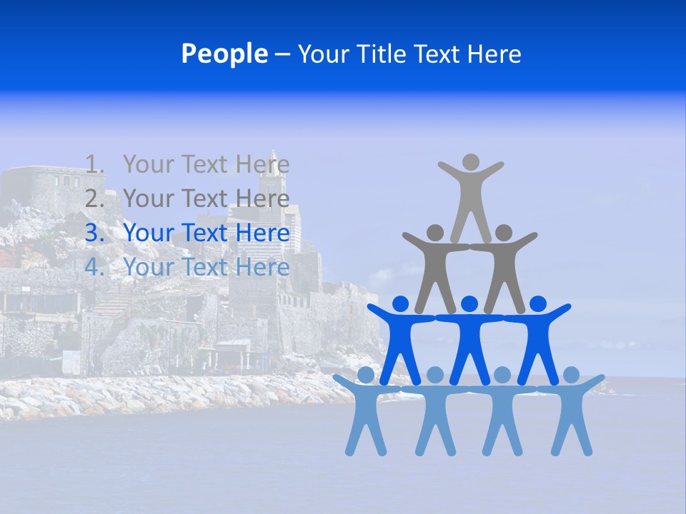 Travel Harbour Formation PowerPoint Template