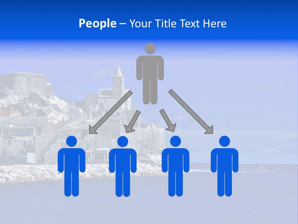 Travel Harbour Formation PowerPoint Template