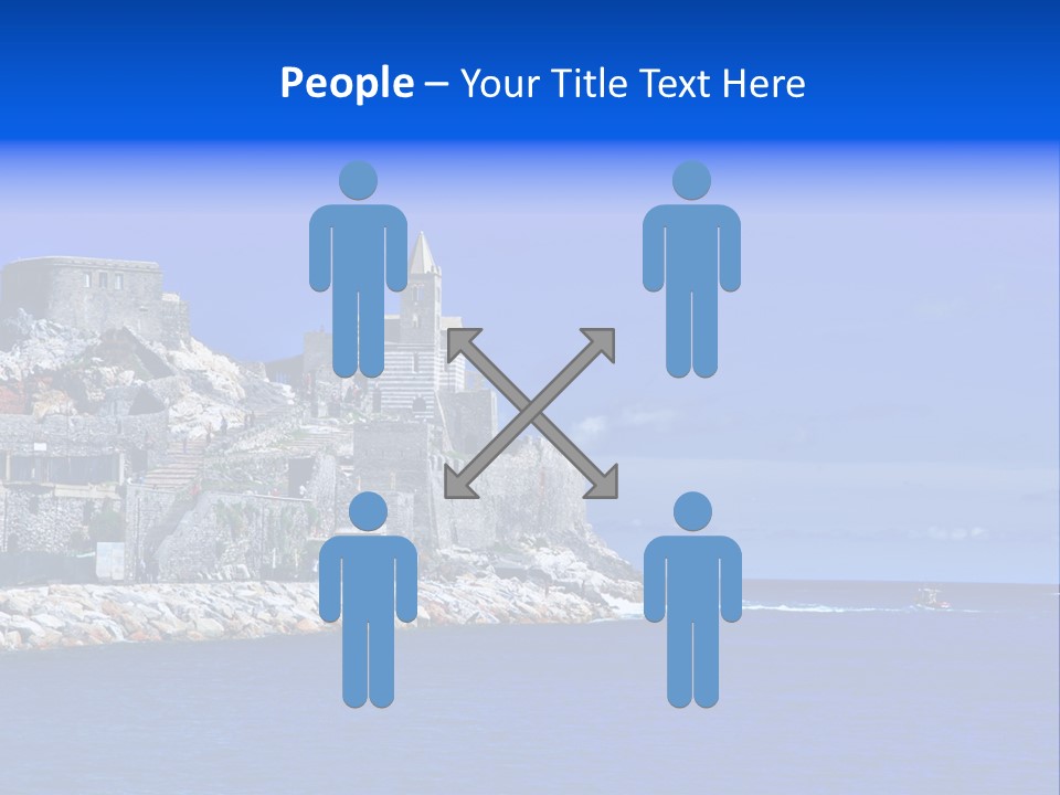 Travel Harbour Formation PowerPoint Template