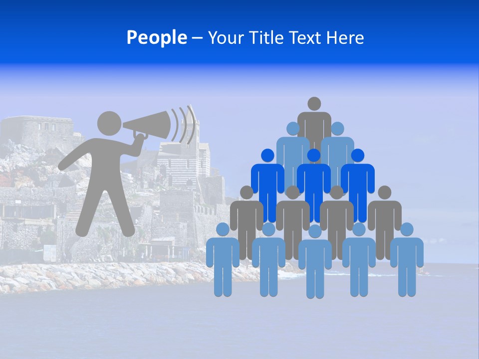 Travel Harbour Formation PowerPoint Template