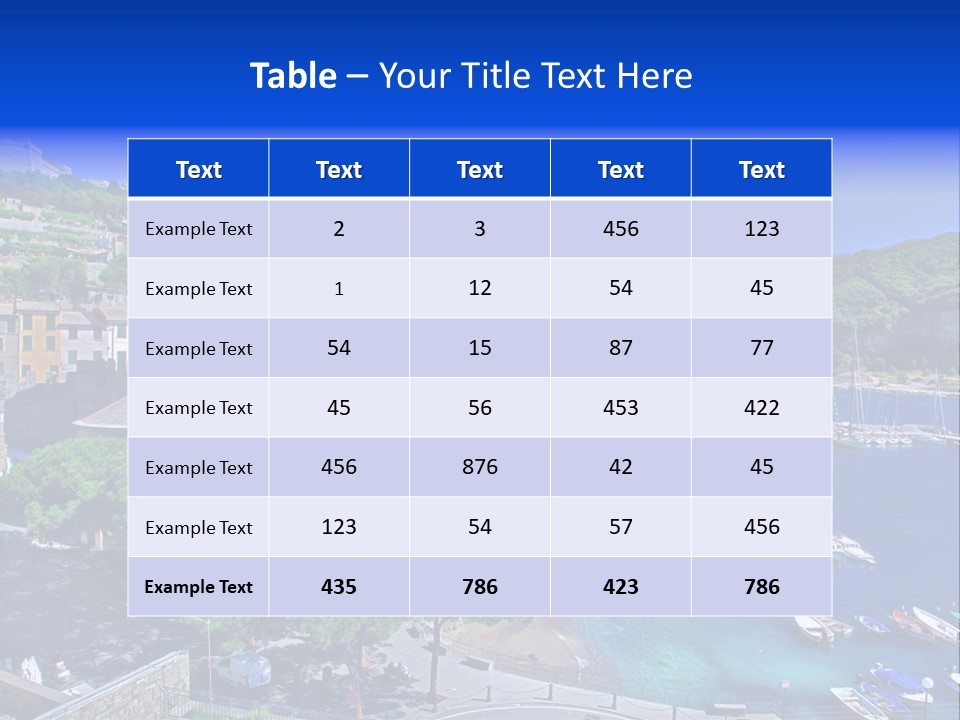 Formation Landscape Extreme PowerPoint Template