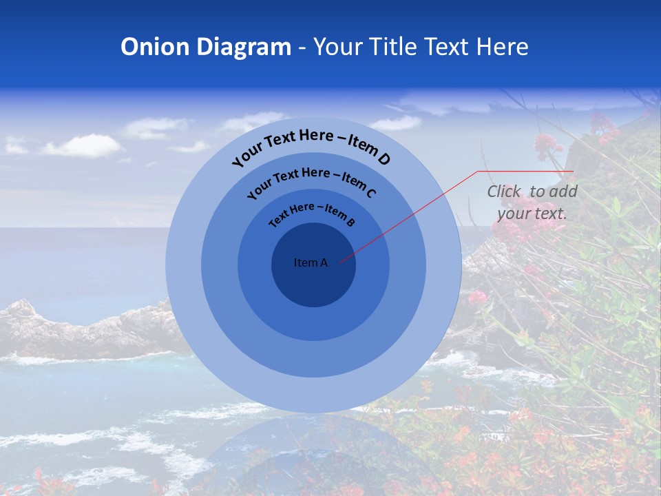 Tourism Panorama House PowerPoint Template