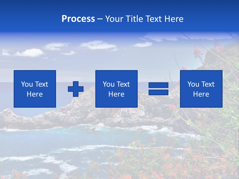 Tourism Panorama House PowerPoint Template