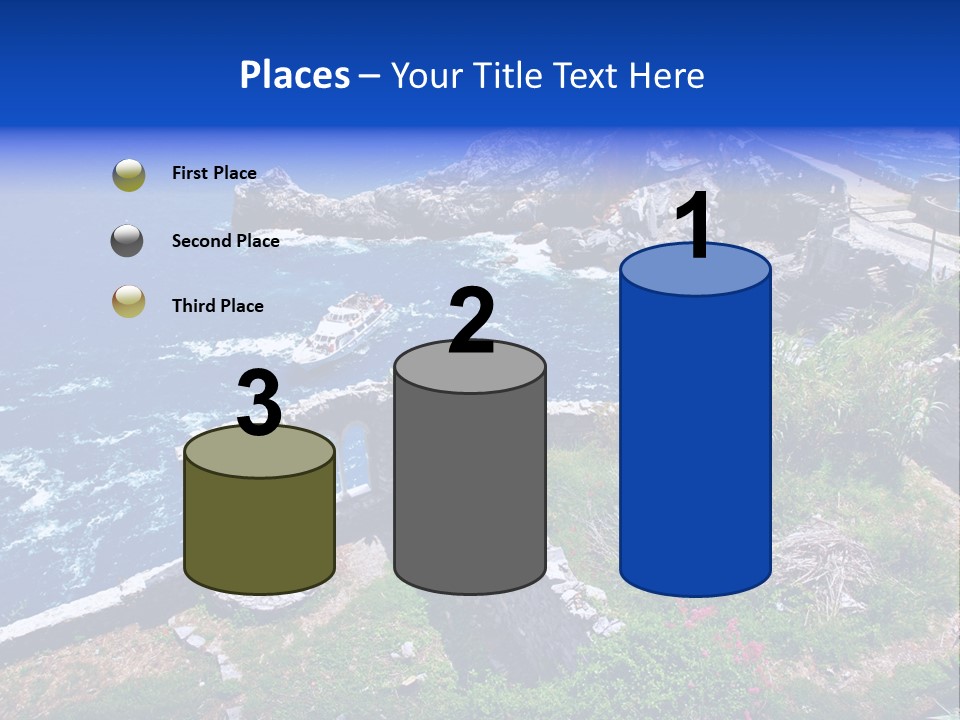 Coast Scenic Bay PowerPoint Template