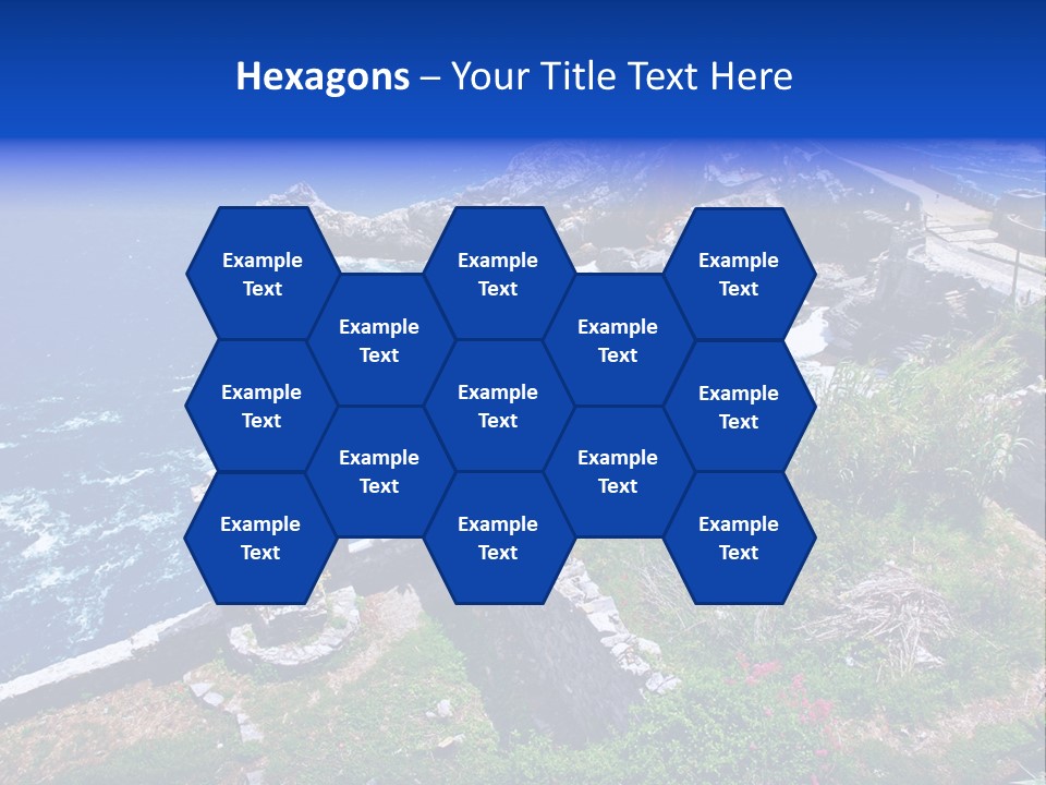 Coast Scenic Bay PowerPoint Template