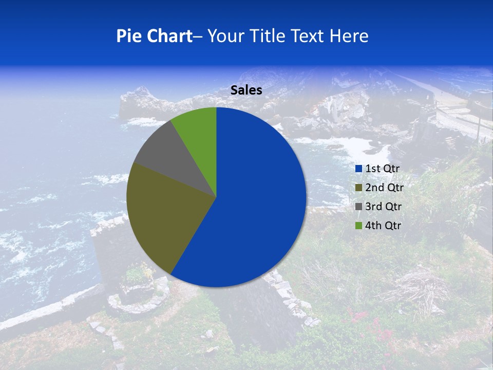 Coast Scenic Bay PowerPoint Template