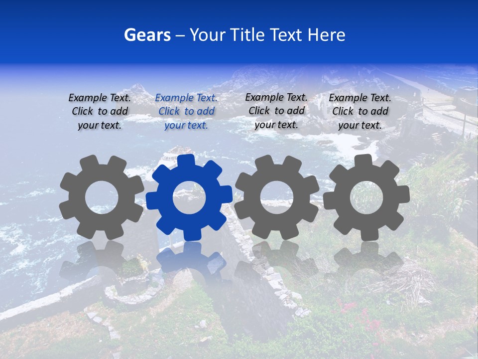 Coast Scenic Bay PowerPoint Template