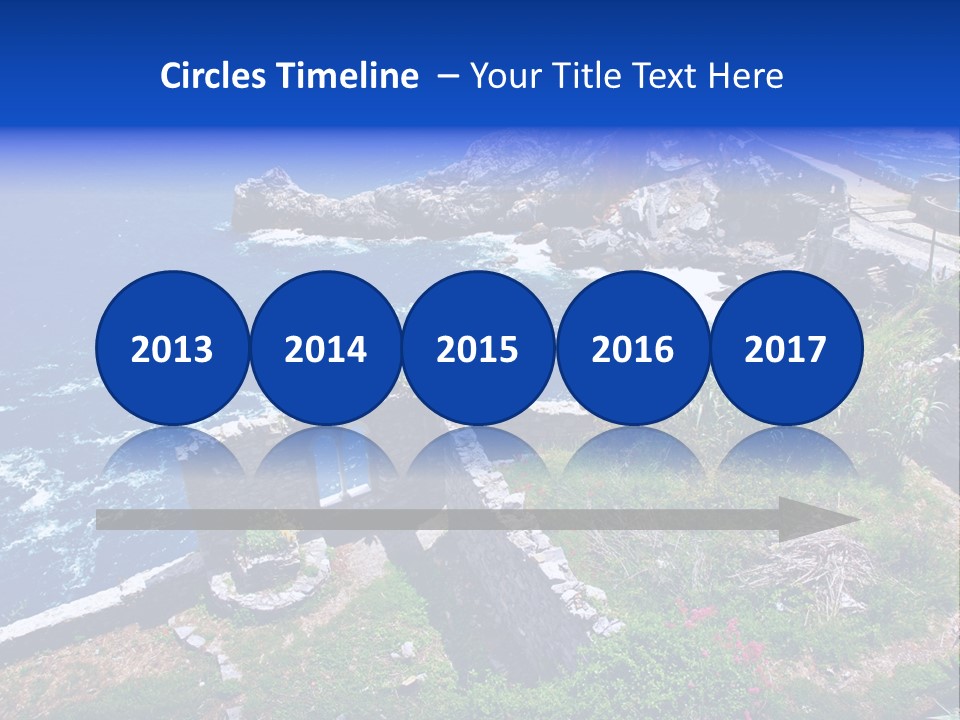 Coast Scenic Bay PowerPoint Template