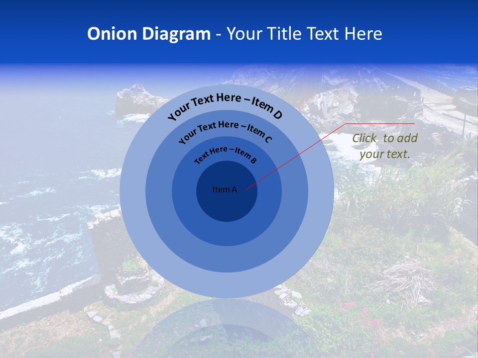 Coast Scenic Bay PowerPoint Template