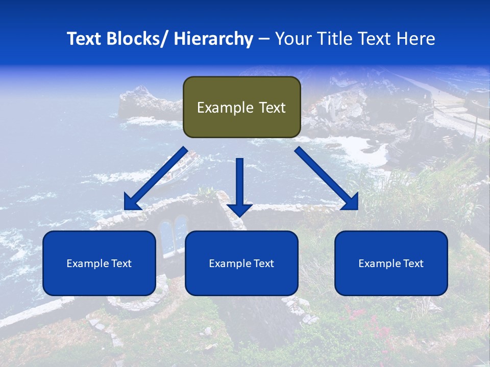 Coast Scenic Bay PowerPoint Template