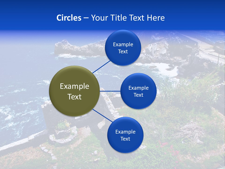 Coast Scenic Bay PowerPoint Template