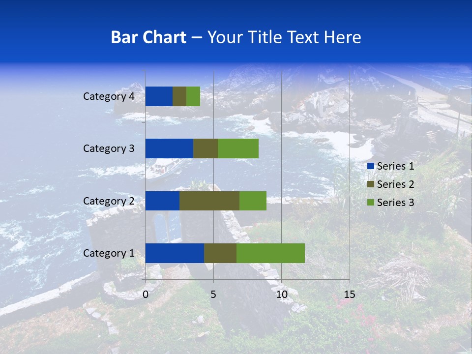 Coast Scenic Bay PowerPoint Template