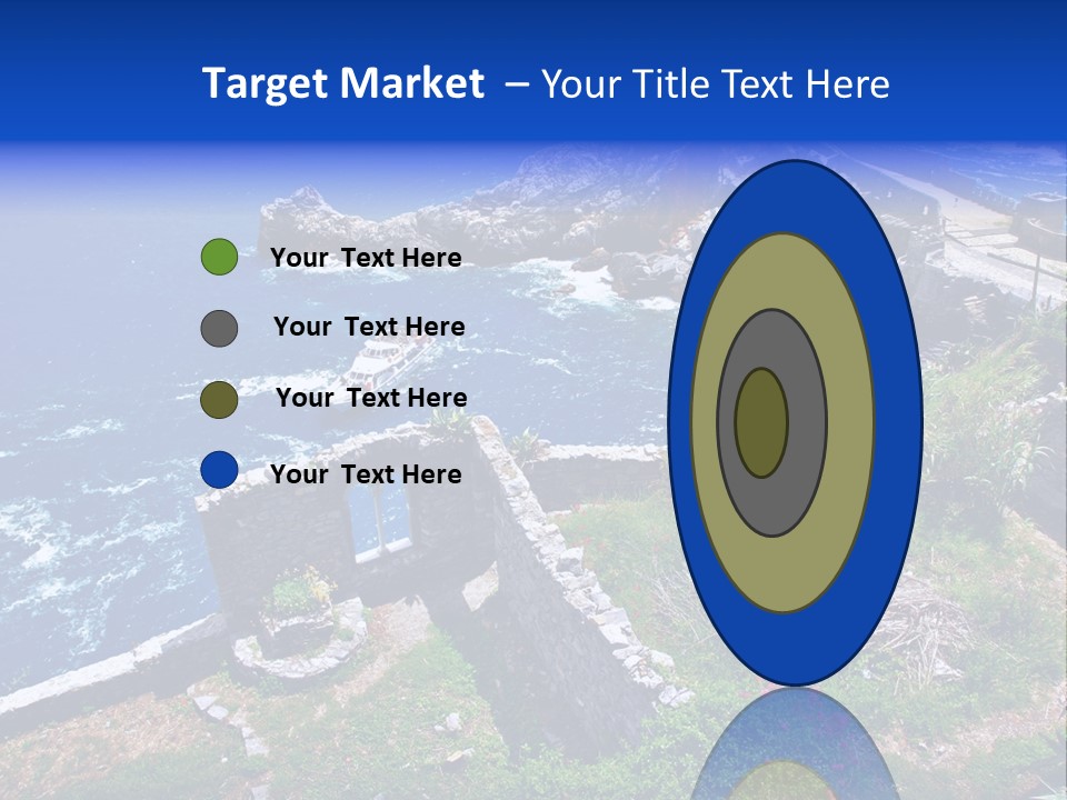 Coast Scenic Bay PowerPoint Template