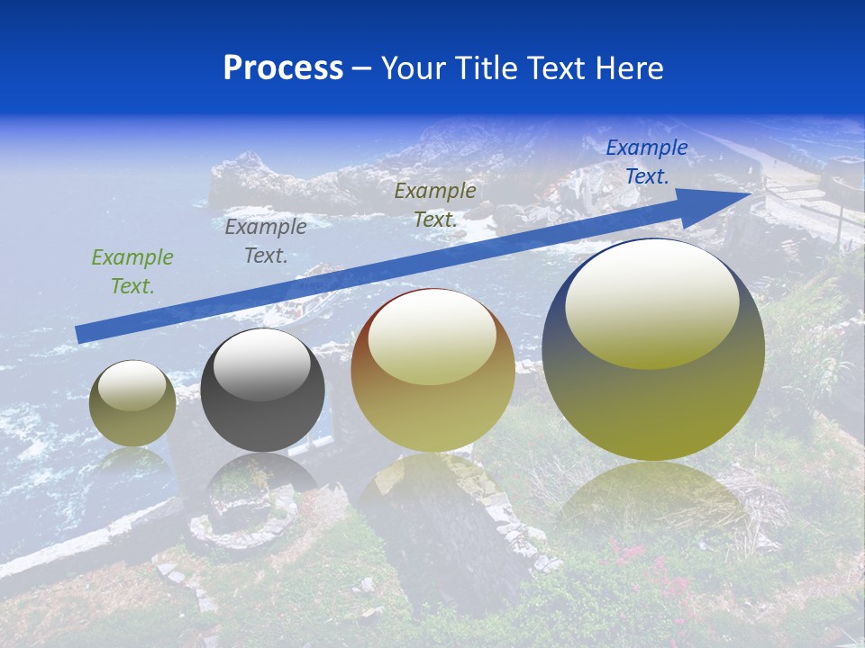 Coast Scenic Bay PowerPoint Template