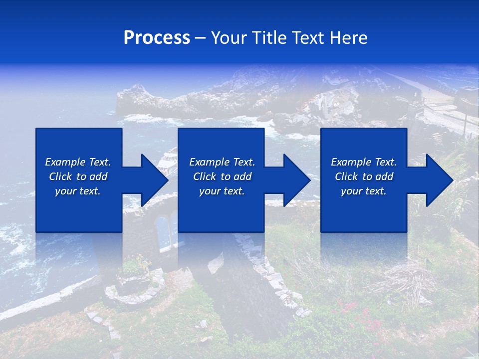 Coast Scenic Bay PowerPoint Template