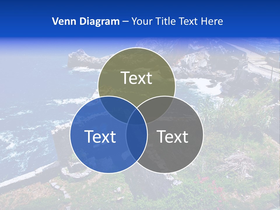 Coast Scenic Bay PowerPoint Template