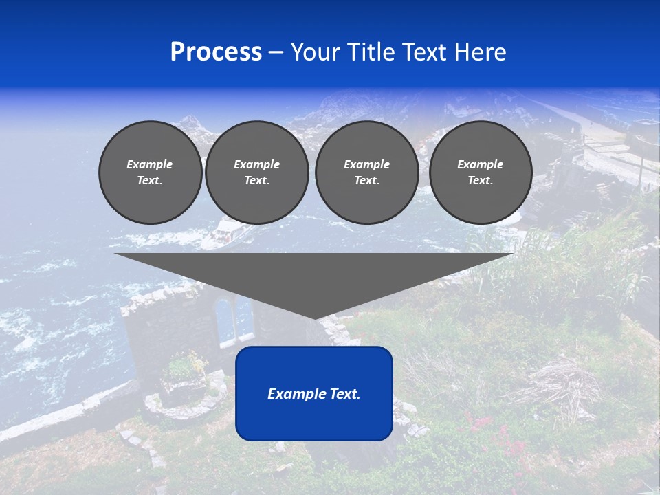 Coast Scenic Bay PowerPoint Template