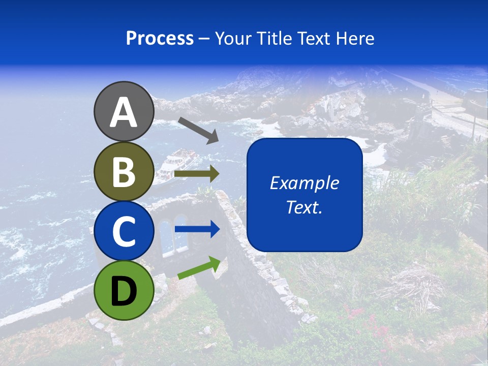 Coast Scenic Bay PowerPoint Template
