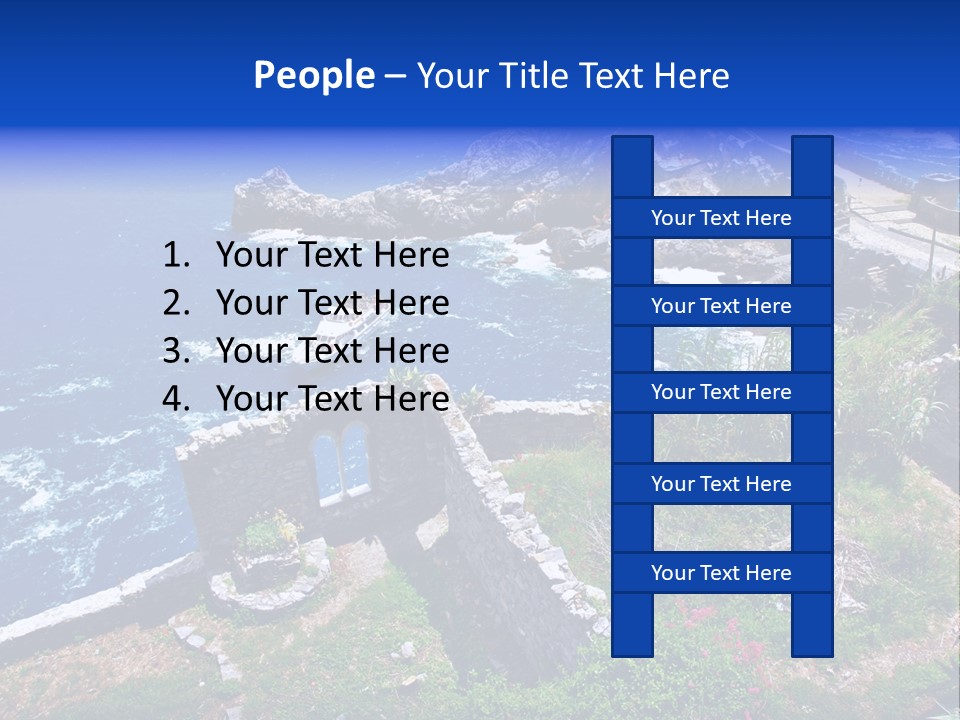 Coast Scenic Bay PowerPoint Template