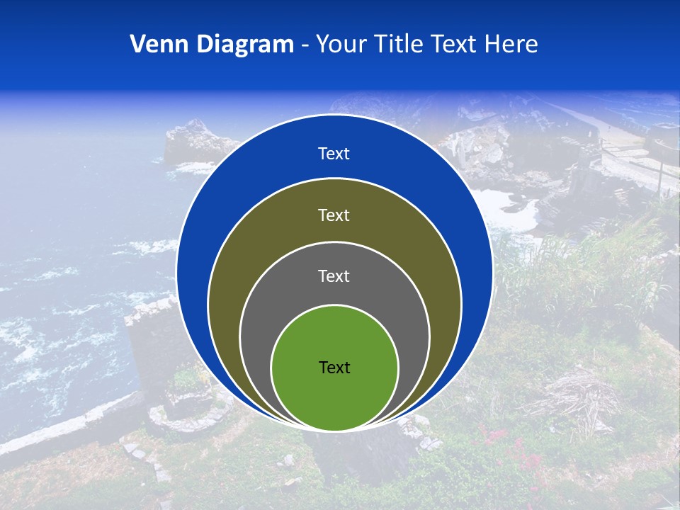 Coast Scenic Bay PowerPoint Template