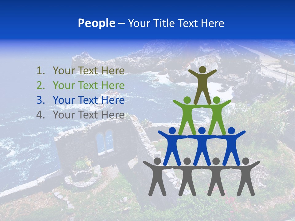 Coast Scenic Bay PowerPoint Template