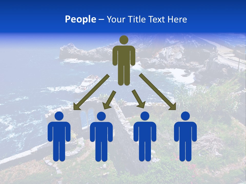 Coast Scenic Bay PowerPoint Template