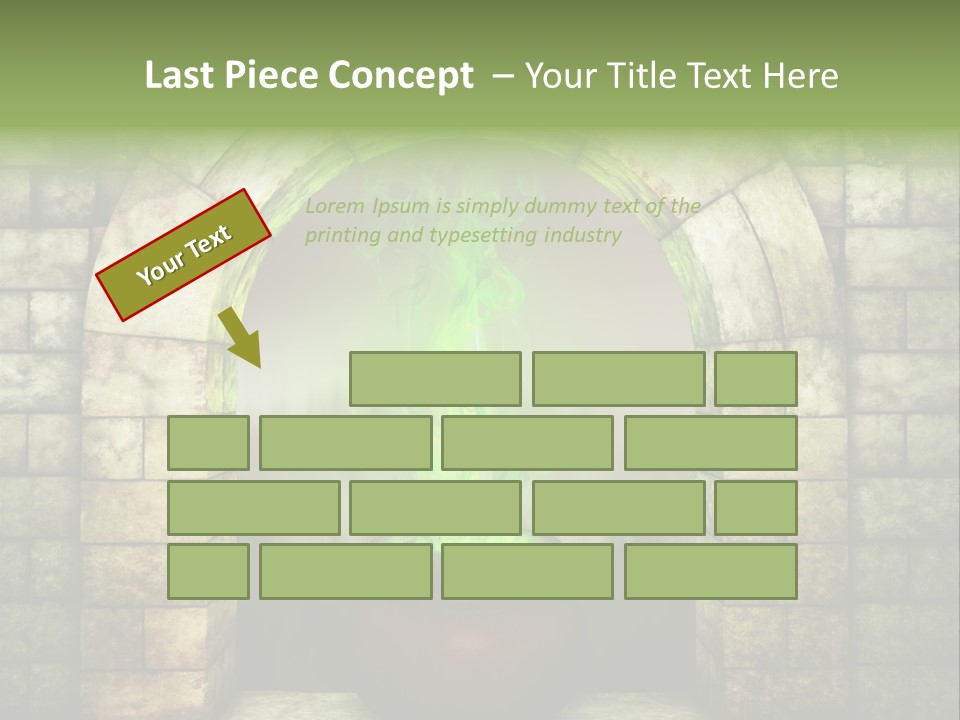 Building Art Evil PowerPoint Template