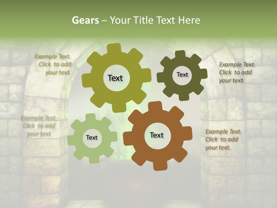 Building Art Evil PowerPoint Template