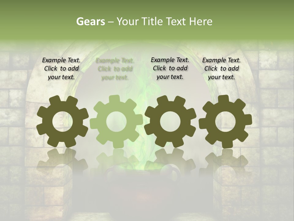 Building Art Evil PowerPoint Template