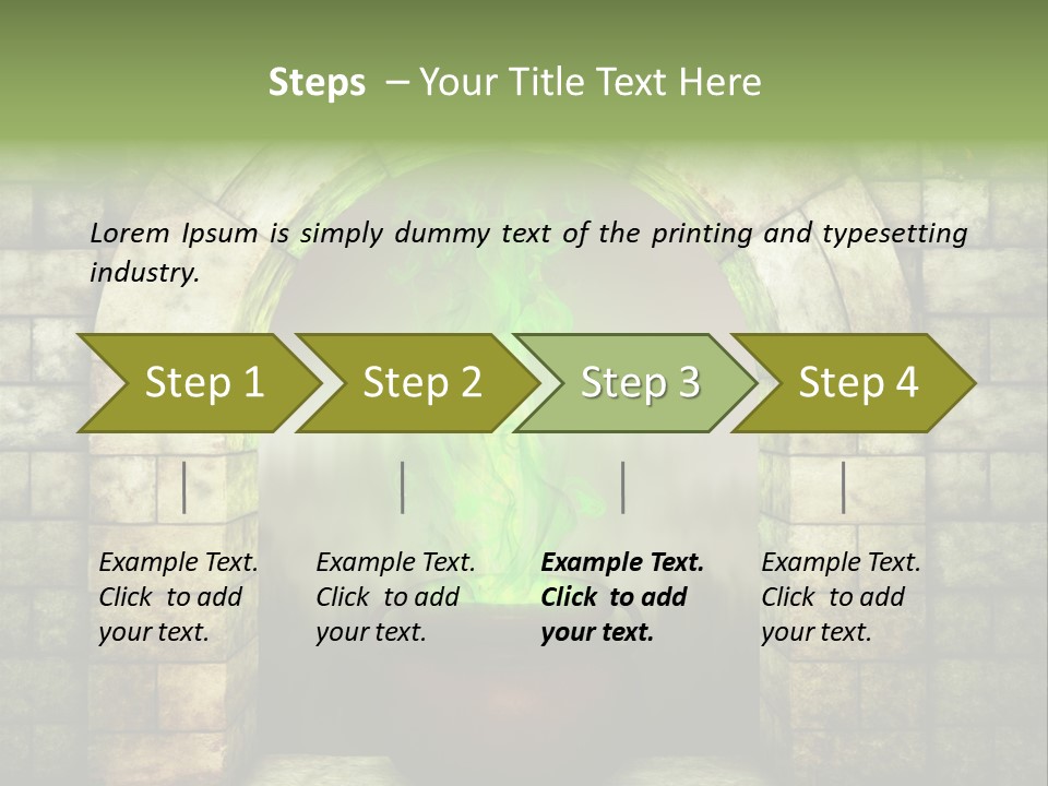 Building Art Evil PowerPoint Template