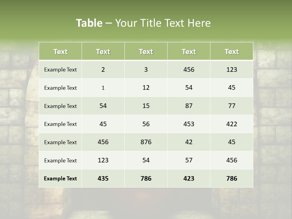 Building Art Evil PowerPoint Template