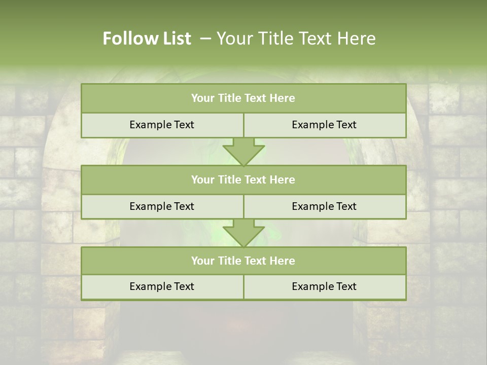 Building Art Evil PowerPoint Template