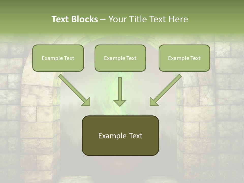 Building Art Evil PowerPoint Template