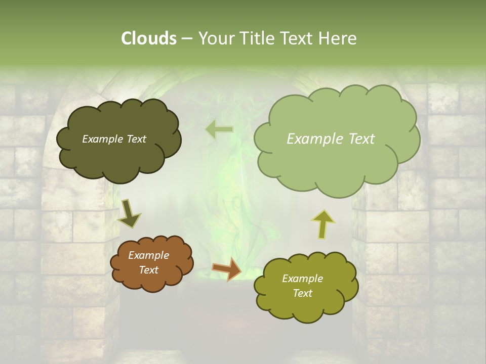 Building Art Evil PowerPoint Template