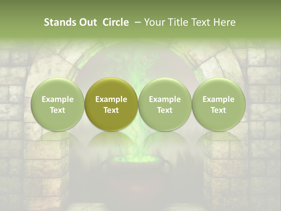 Building Art Evil PowerPoint Template