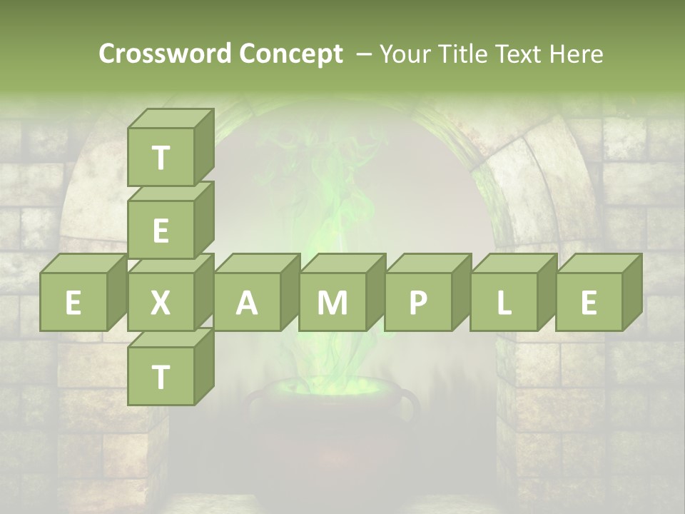 Building Art Evil PowerPoint Template