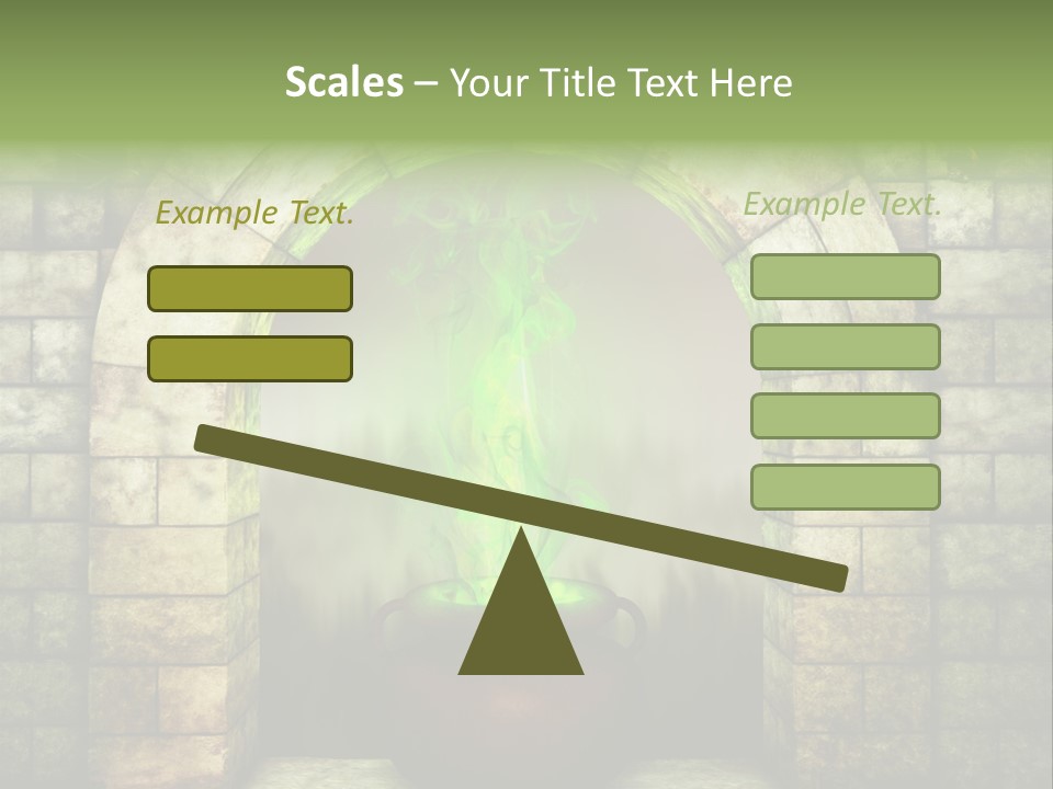 Building Art Evil PowerPoint Template