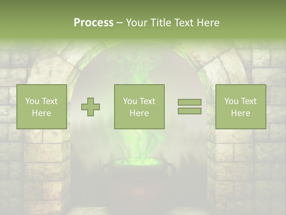 Building Art Evil PowerPoint Template