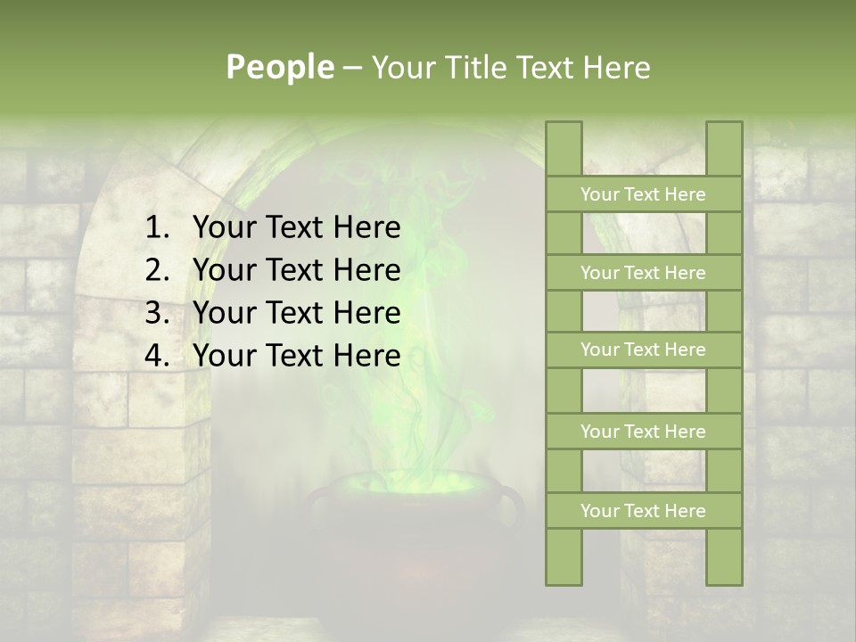 Building Art Evil PowerPoint Template