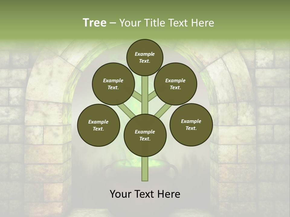 Building Art Evil PowerPoint Template