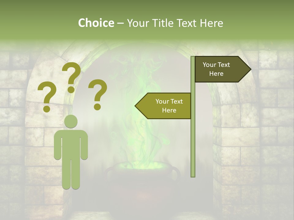 Building Art Evil PowerPoint Template