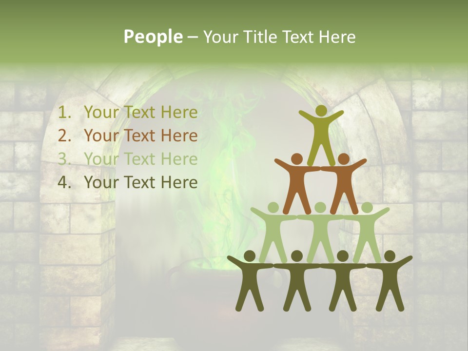 Building Art Evil PowerPoint Template