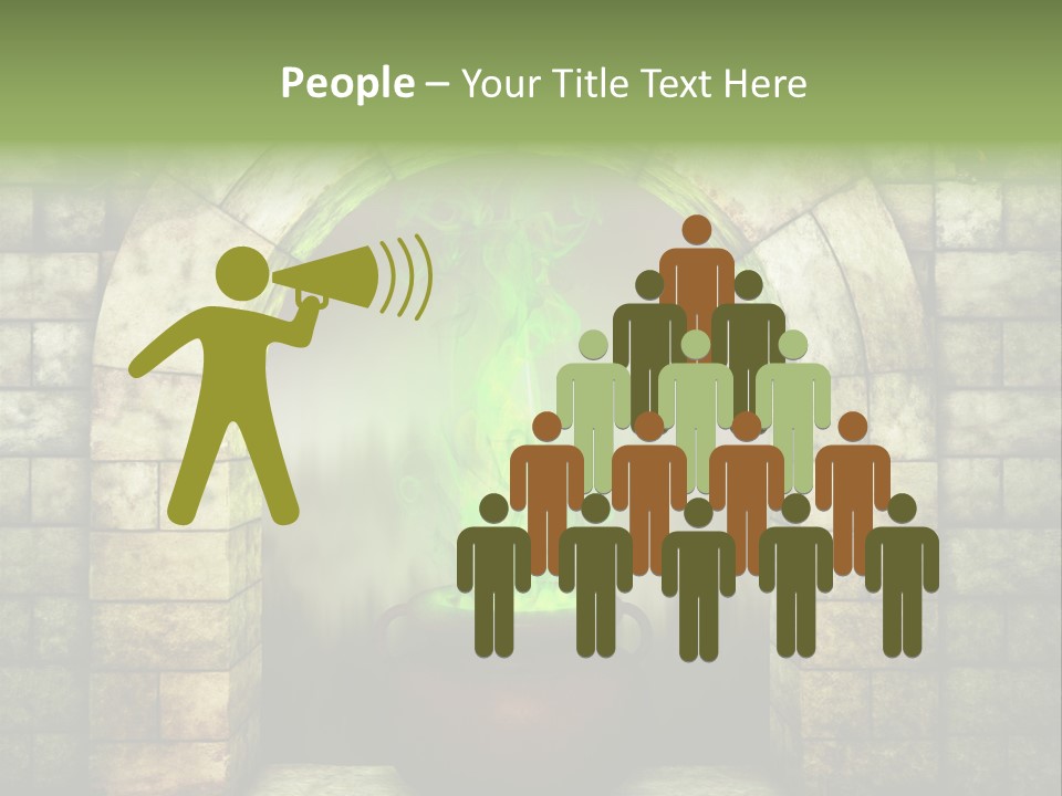 Building Art Evil PowerPoint Template