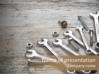 Tool Old Object PowerPoint Template