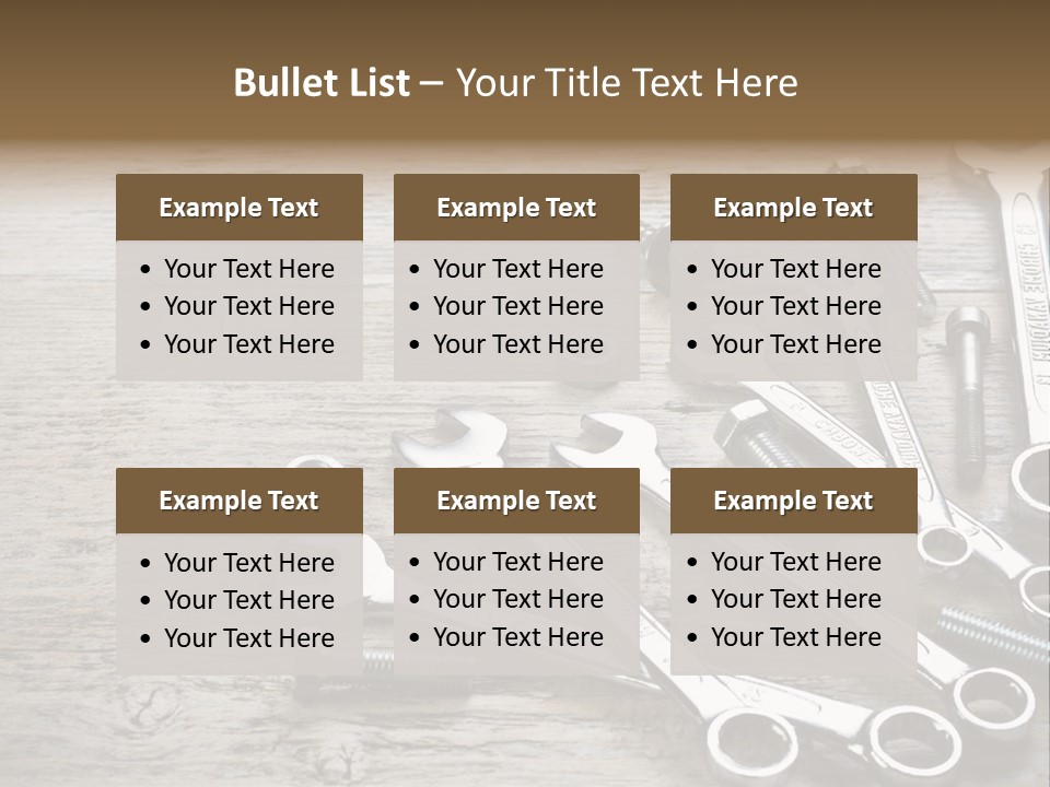 Tool Old Object PowerPoint Template