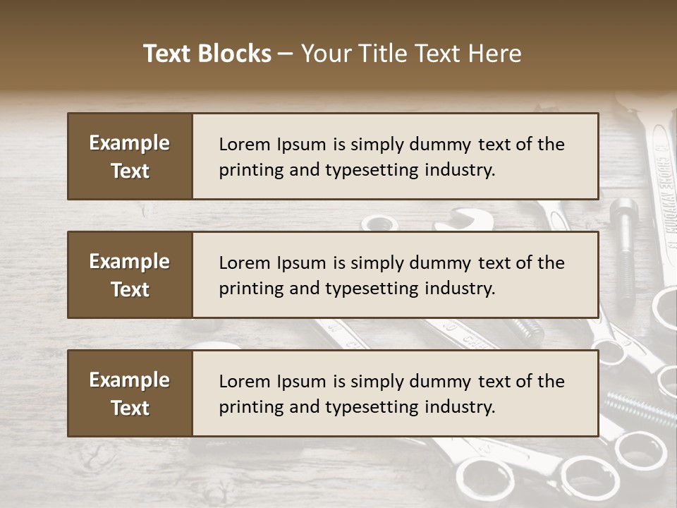 Tool Old Object PowerPoint Template