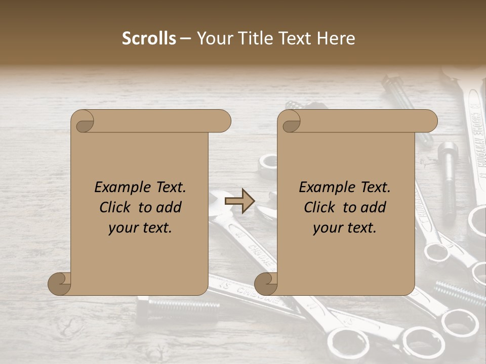 Tool Old Object PowerPoint Template