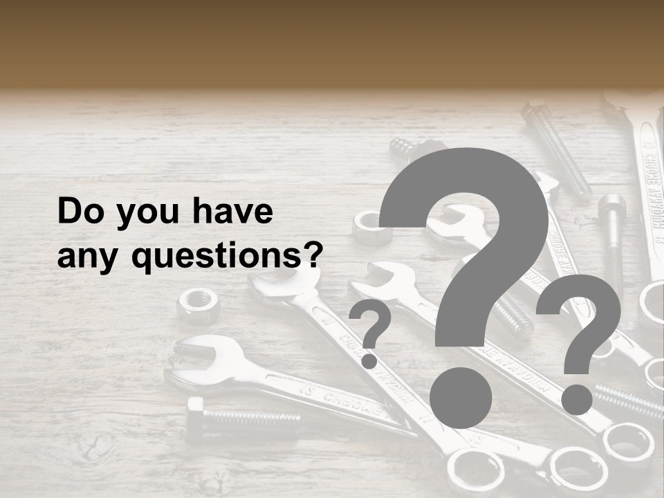 Tool Old Object PowerPoint Template