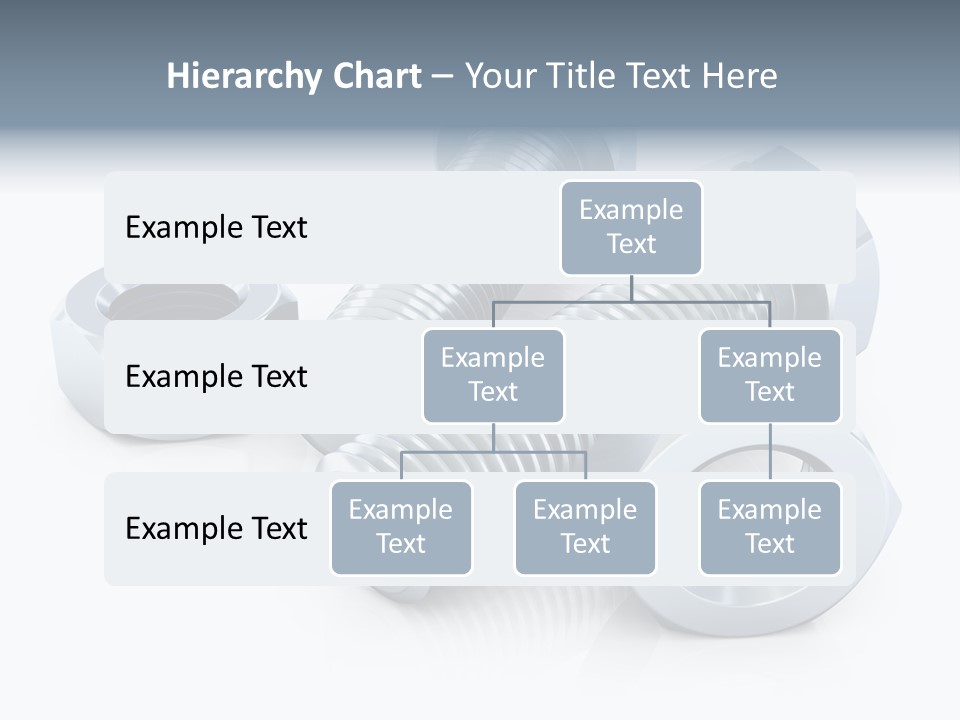 Nut Illustration Fasten PowerPoint Template